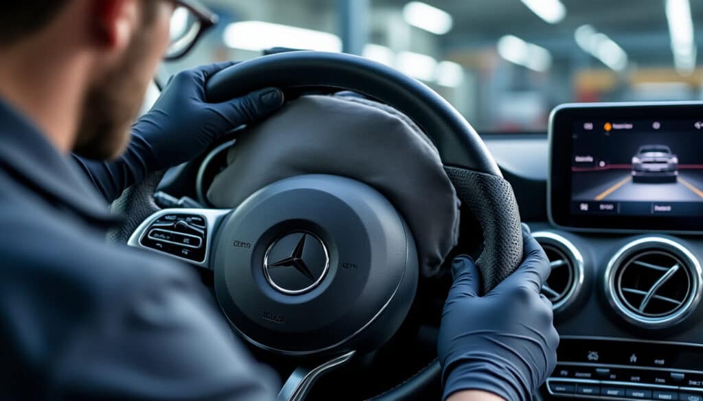 Campagne de rappel des airbags Mercedes : sécurité et démarche essentielle