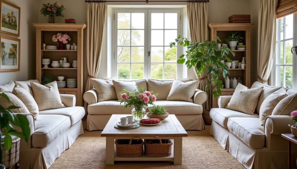 Maison de campagne déco : conseils pour un intérieur cosy et authentique