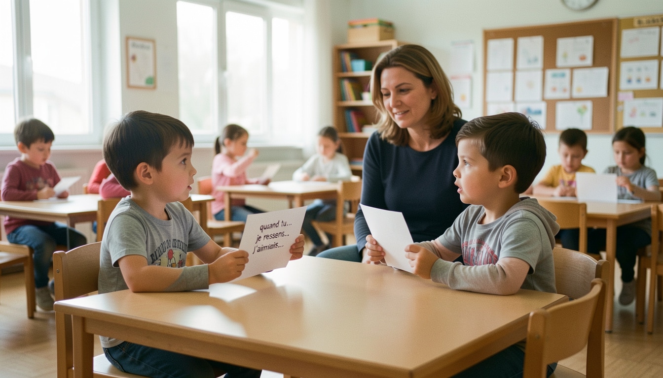Les messages clairs pour apaiser les conflits à l’école