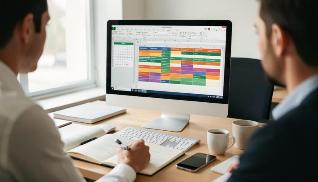 Créer un plan de communication sur Excel simplement